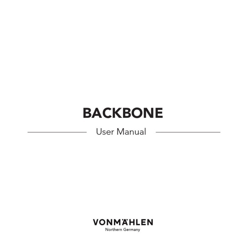 VONMÄHLEN BACKBONE User manual