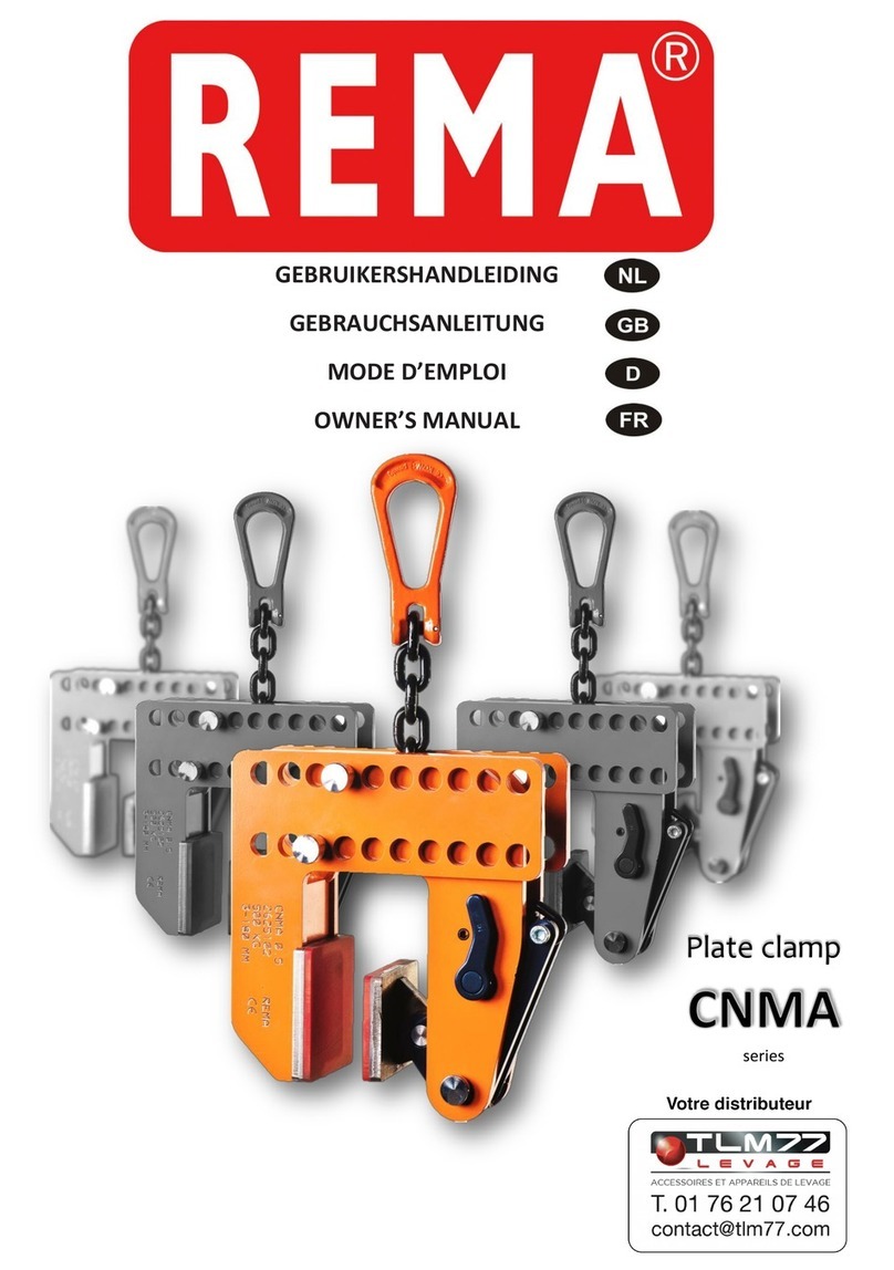 REMA TLM77 CNMA Series owner's manual REMA TLM77 CNMA Series owner's manual