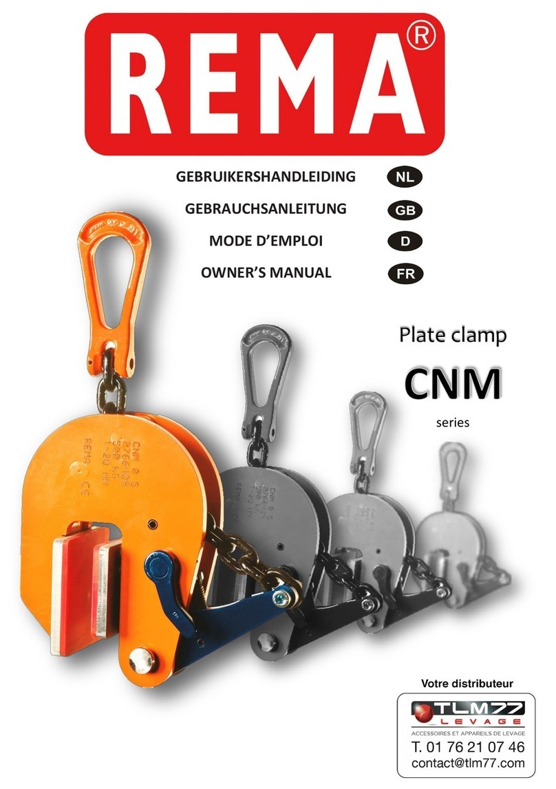 REMA TLM77 CNM Series owner's manual