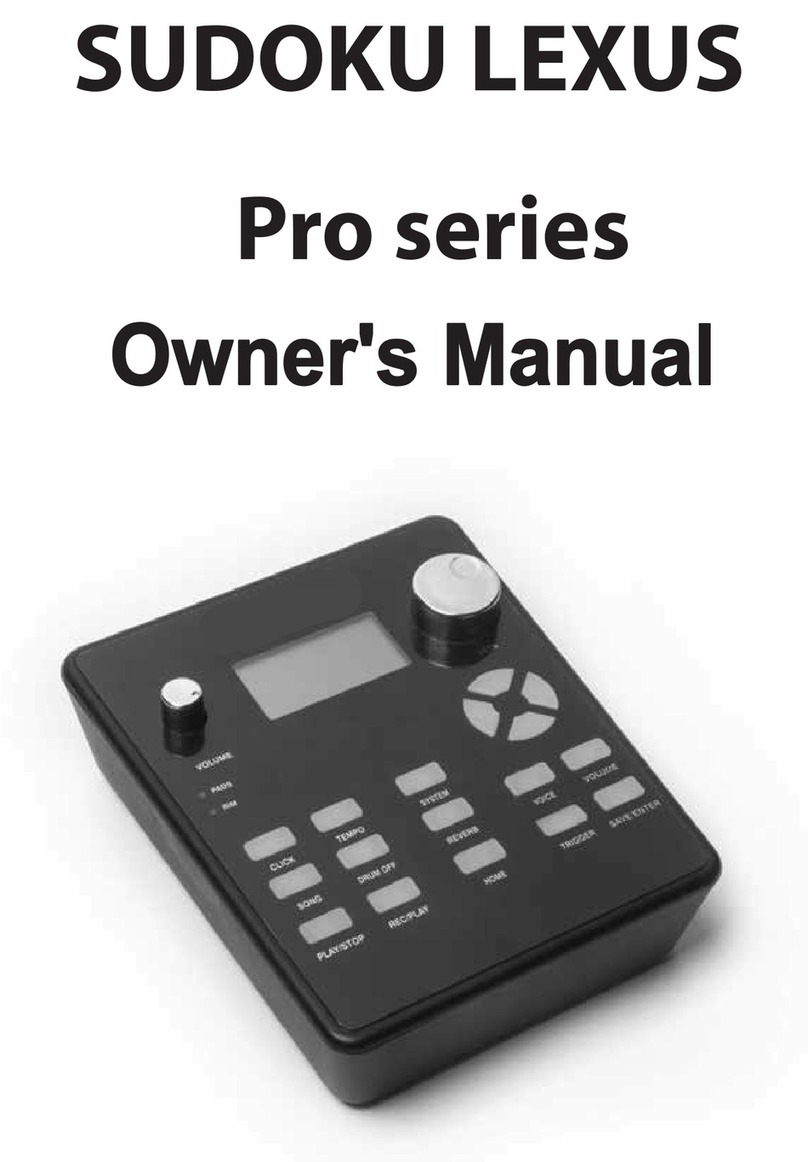 Sudoku LEXUS owner's manual