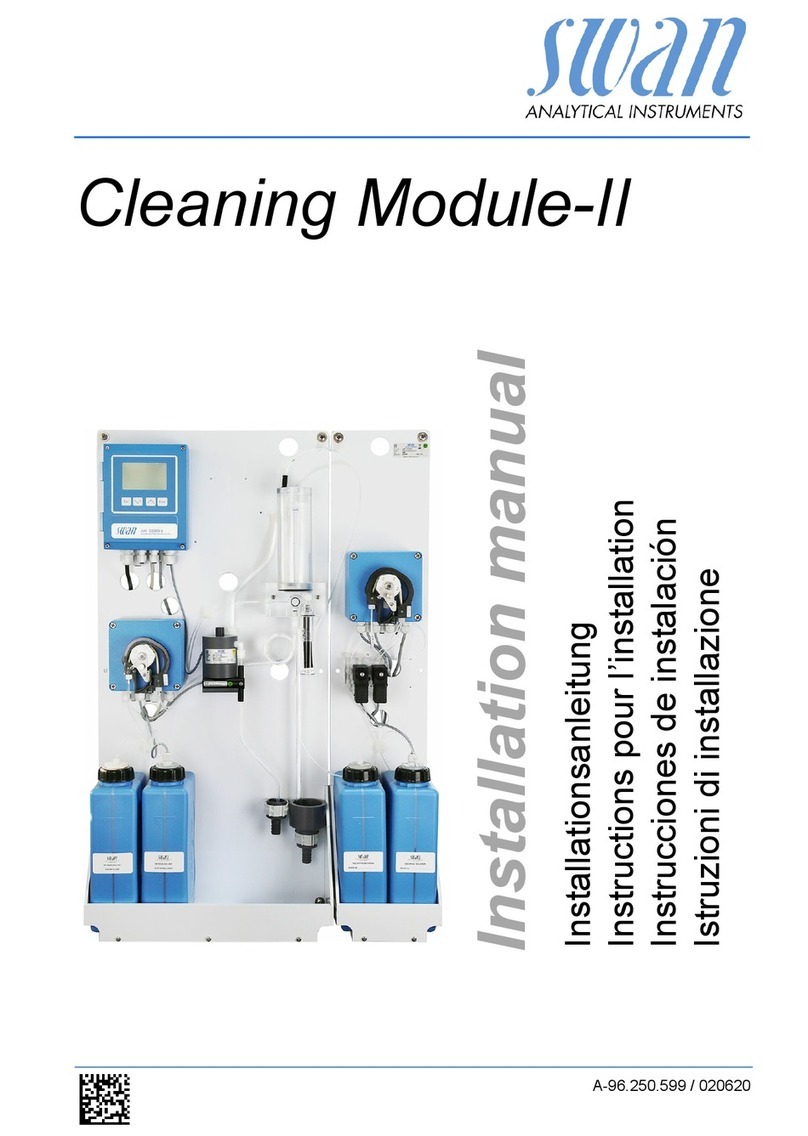Swann Cleaning Module-II Operator's manual