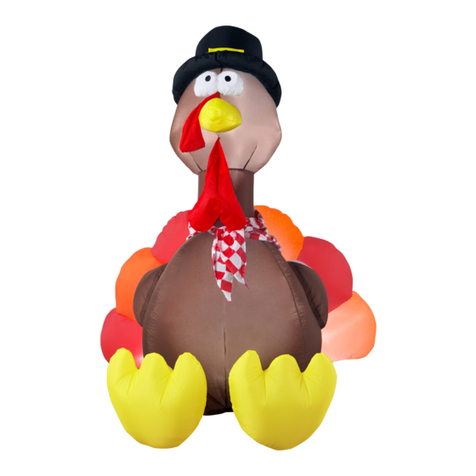 Gemmy AIRBLOWN INFLATABLE 25663 instructions
