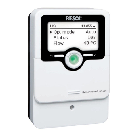Resol DeltaTherm HC mini User manual