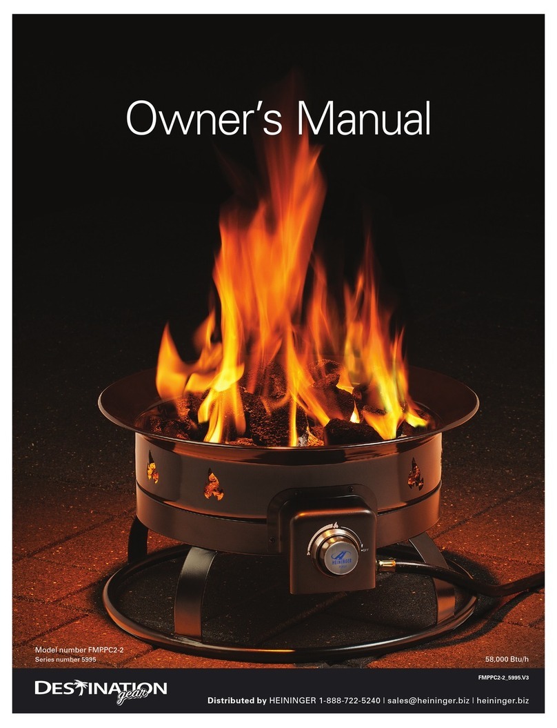 Heininger Destination Gear 5995 Series owner's manual