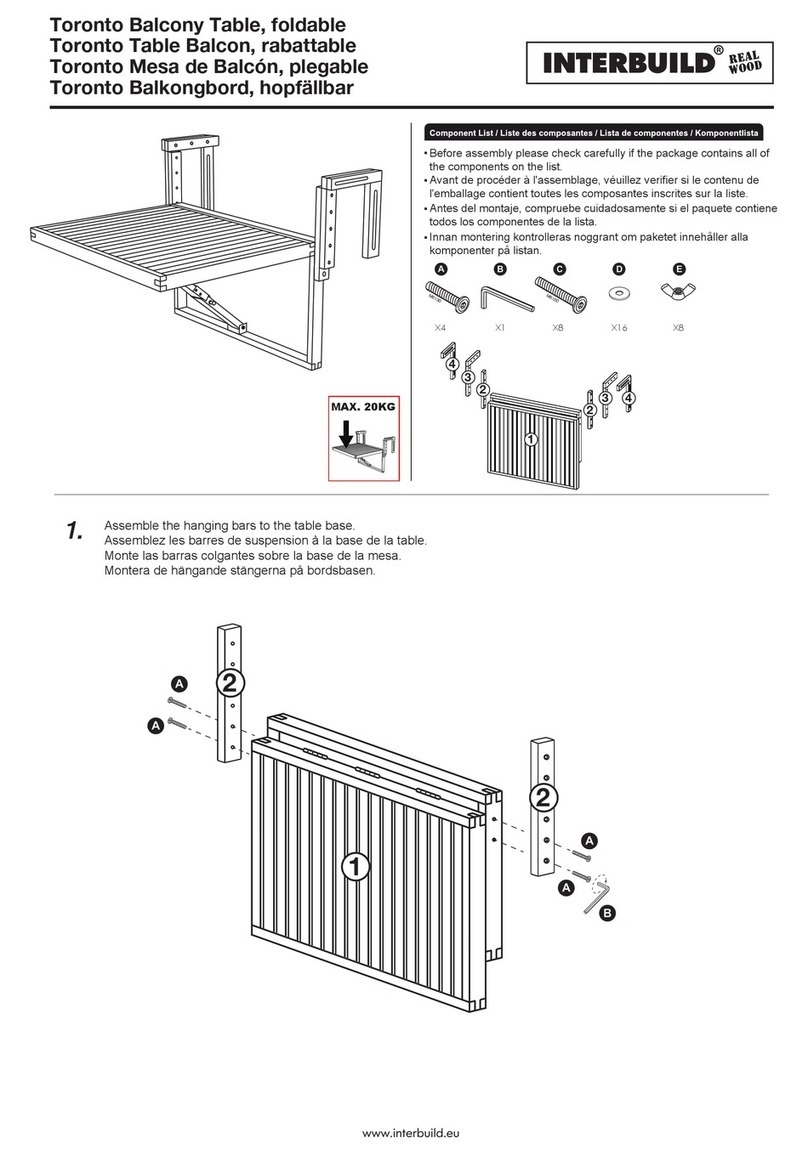 Interbuild 0291325 User manual
