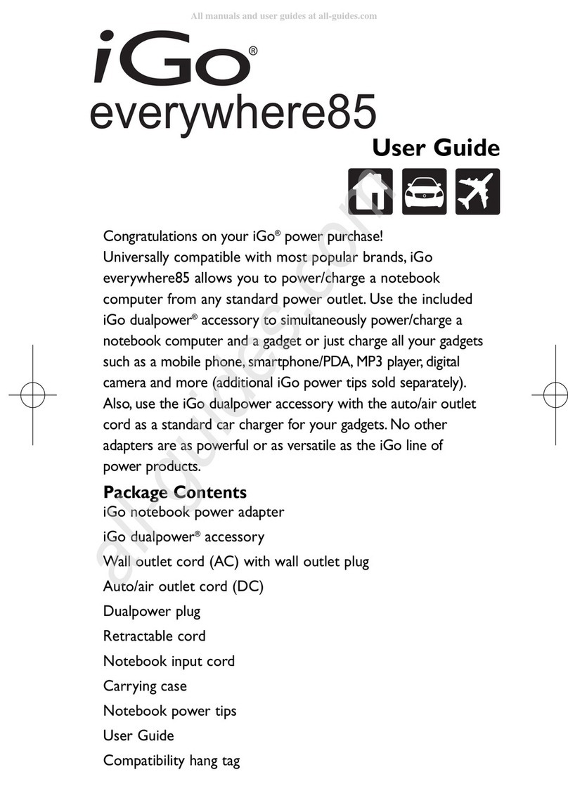 I-GO iGo everywhere85 user guide