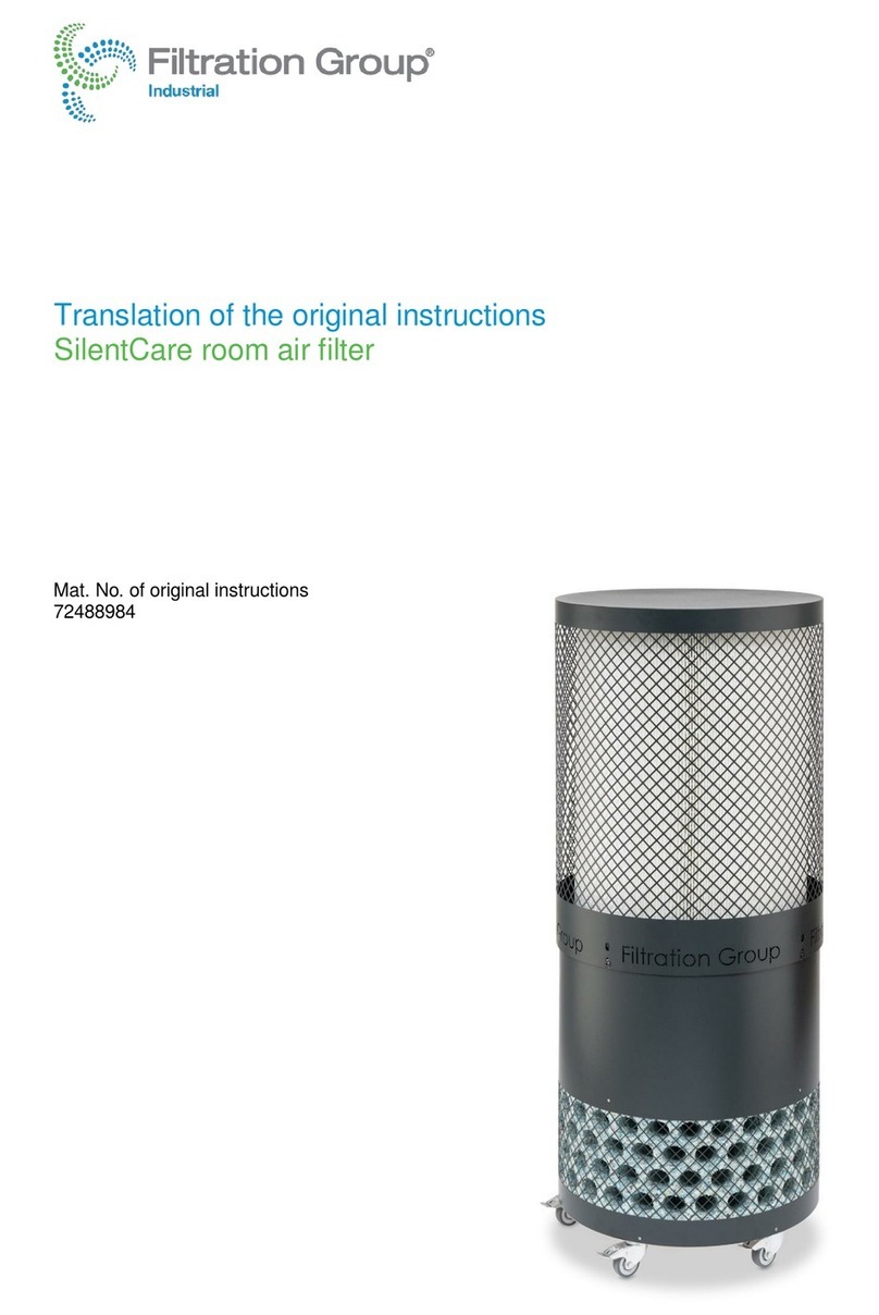 Filtration Group SilentCare Translation of the original instructions