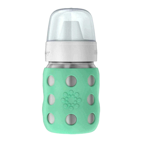 lifefactory 8oz Care and use guide