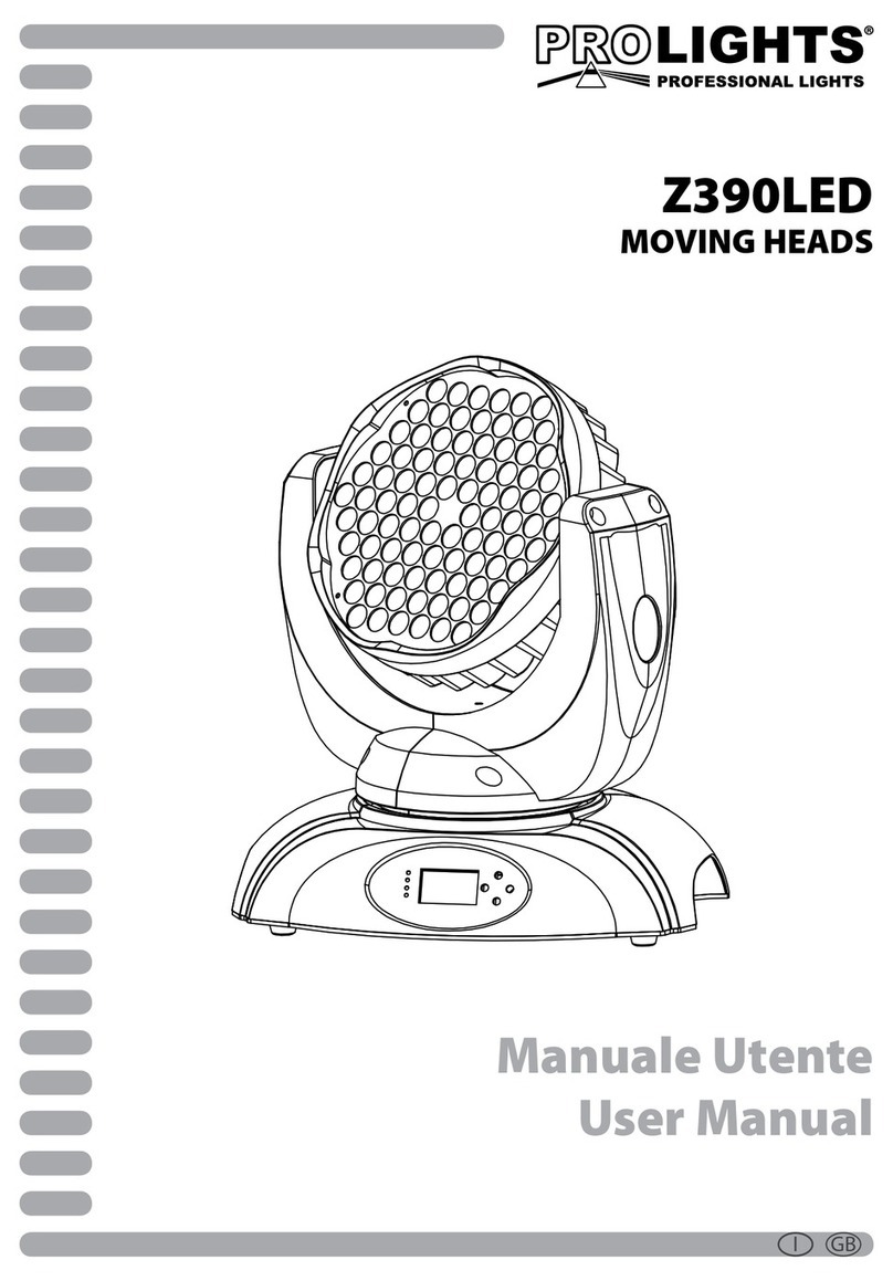 ProLights Z390LED User manual
