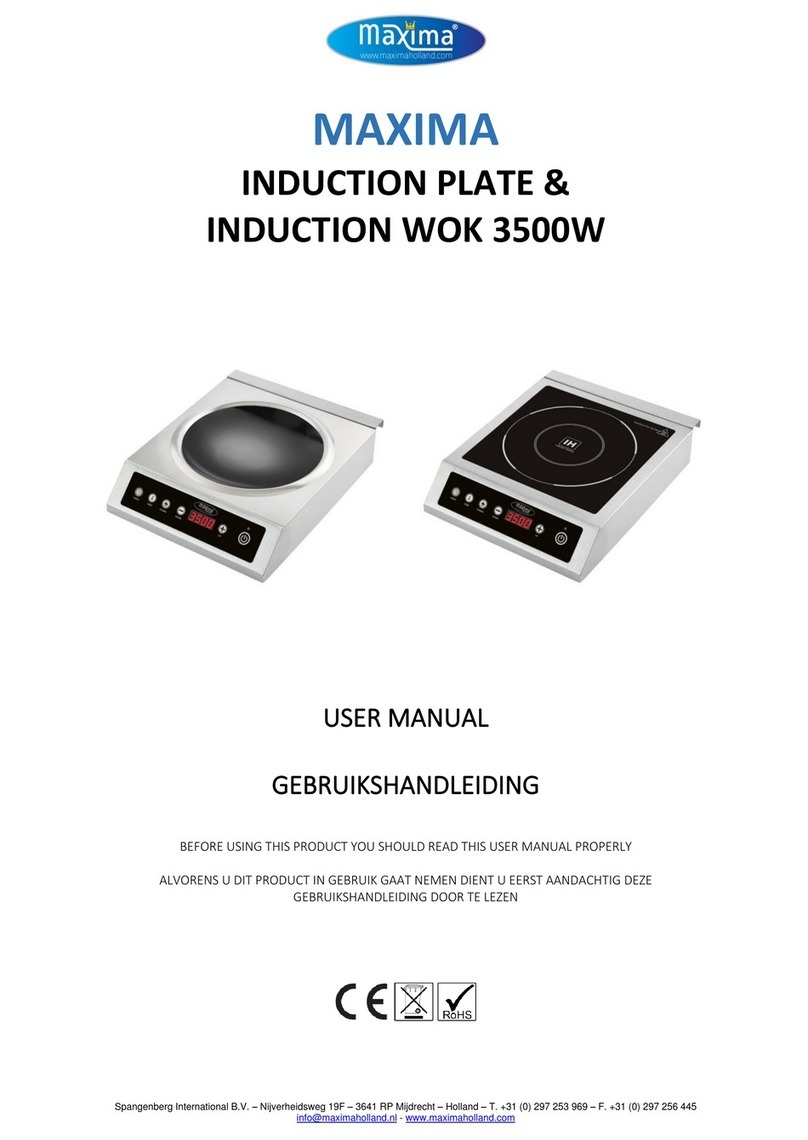 Maxim Induction Plate 3500W user manual