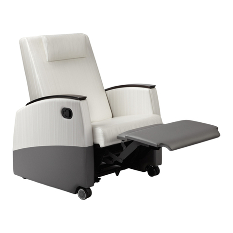 Allseating FOSTER Recliner Wide Installation instructions Allseating FOSTER Recliner Wide Installation instructions