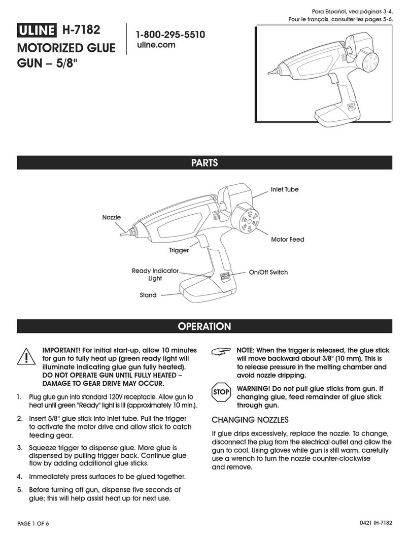 U-Line H-7182 manual
