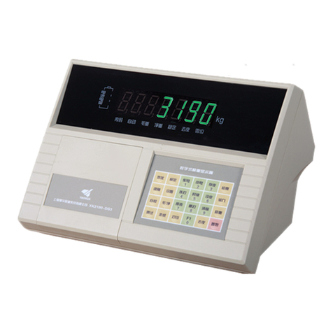 Pro XK3190-DS3 Operation Command