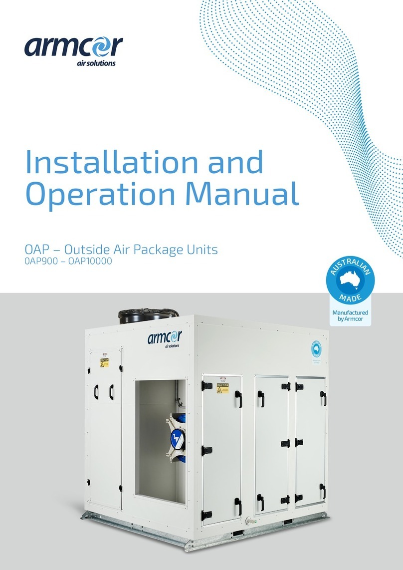 Armcor 0AP900 Installation and operation manual