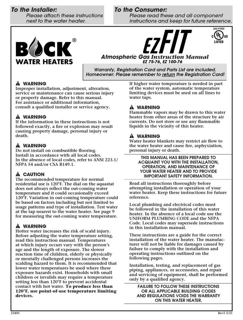 BOCK EzFit EZ 75-76 User manual