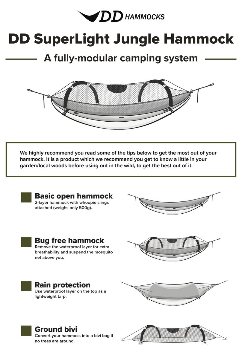 DD HAMMOCKS SuperLight Jungle 0705422505408 manual