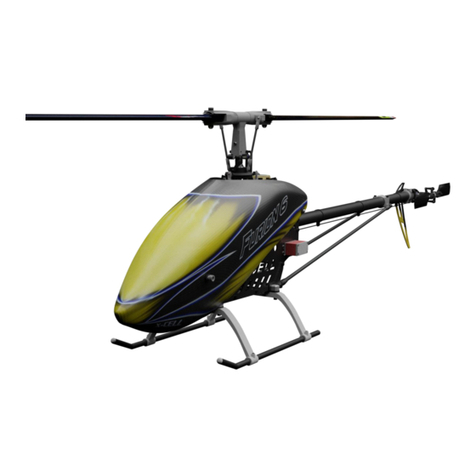 Miniature Aircraft USA X-cell Furion 6 Assembly instructions