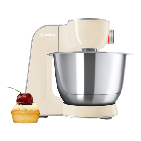 Bosch MUMVC CN Series User manual
