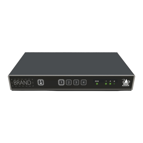 ADDER ADDERView Secure AVS 2114 quick start