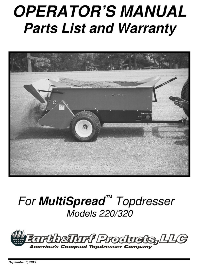 Earth & Turf Products MultiSpread 220 Operator's manual