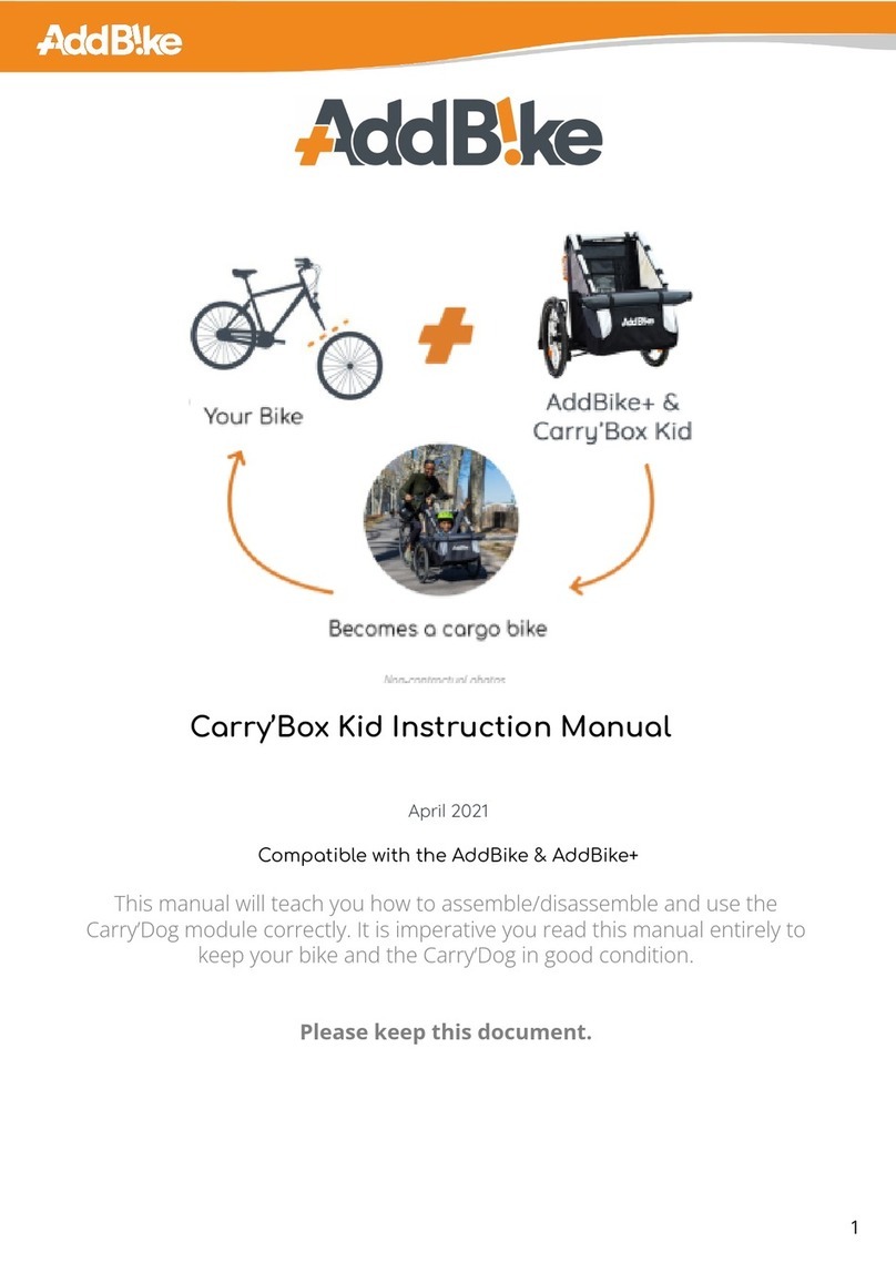 AddBike Carry'Box Kid instruction manual