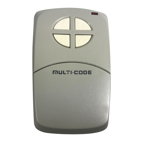 Linear MULTI-CODE 4140 User manual