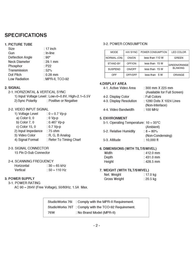 LG CS770 User manual