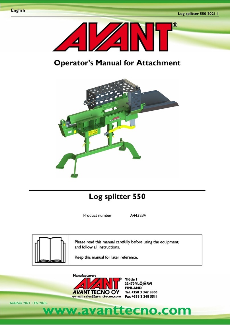 Avantco 550 Operator's manual Avantco 550 Operator's manual