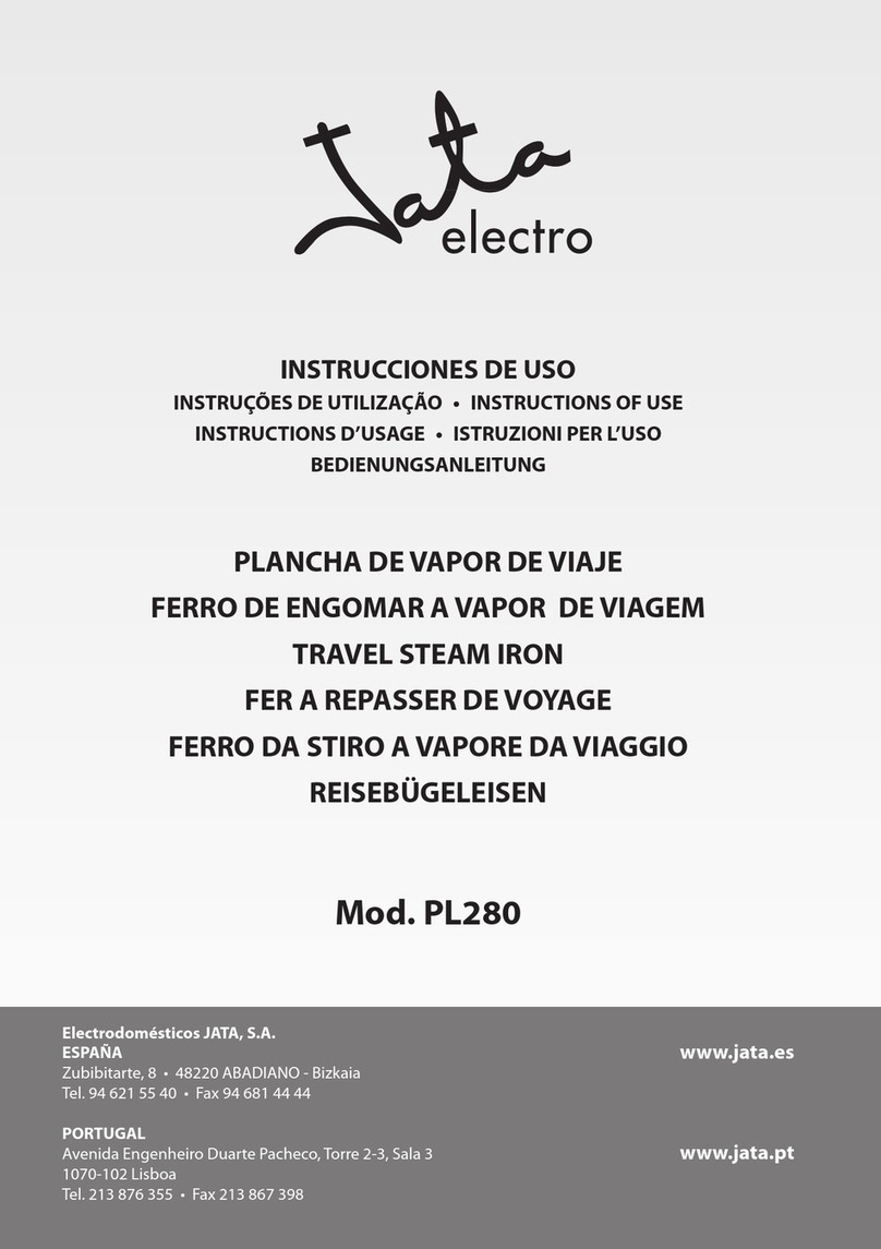 Jata electro PL280 Instructions of use