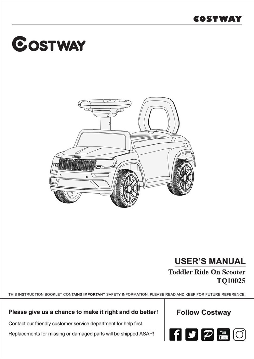 Costway TQ10025 User manual Costway TQ10025 User manual