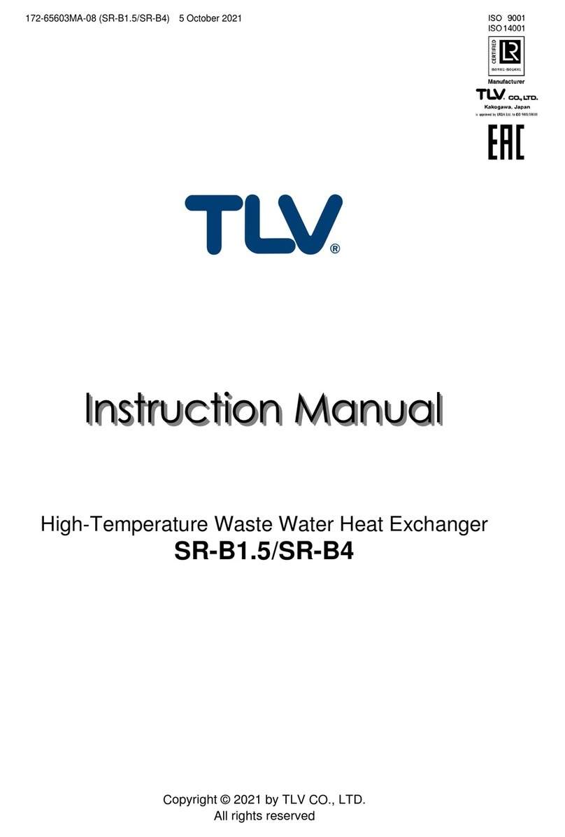 TLV SR-B1.5 instruction manual