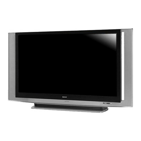 Sony GRAND WEGA KDF-55XS955 Service manual