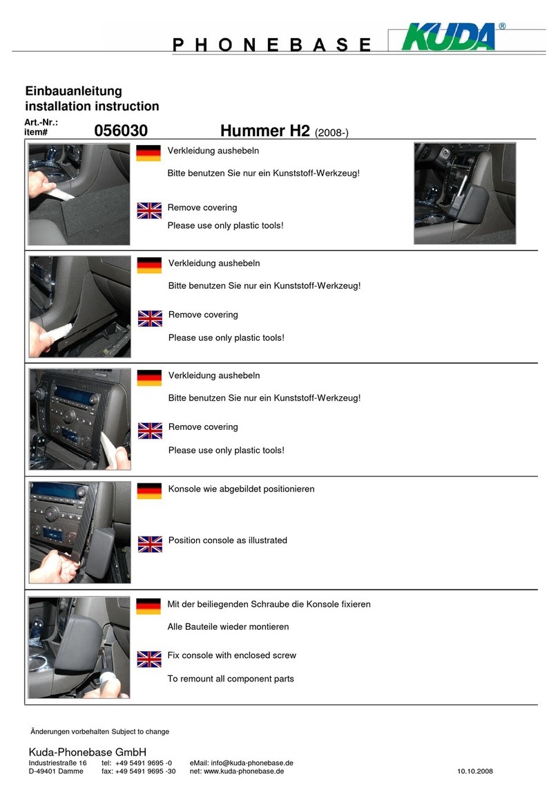 Kuda 056030 User manual