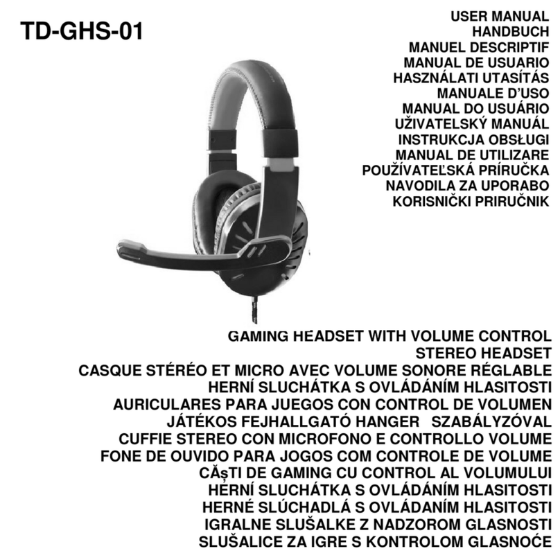 Gembird TD-GHS-01 user manual