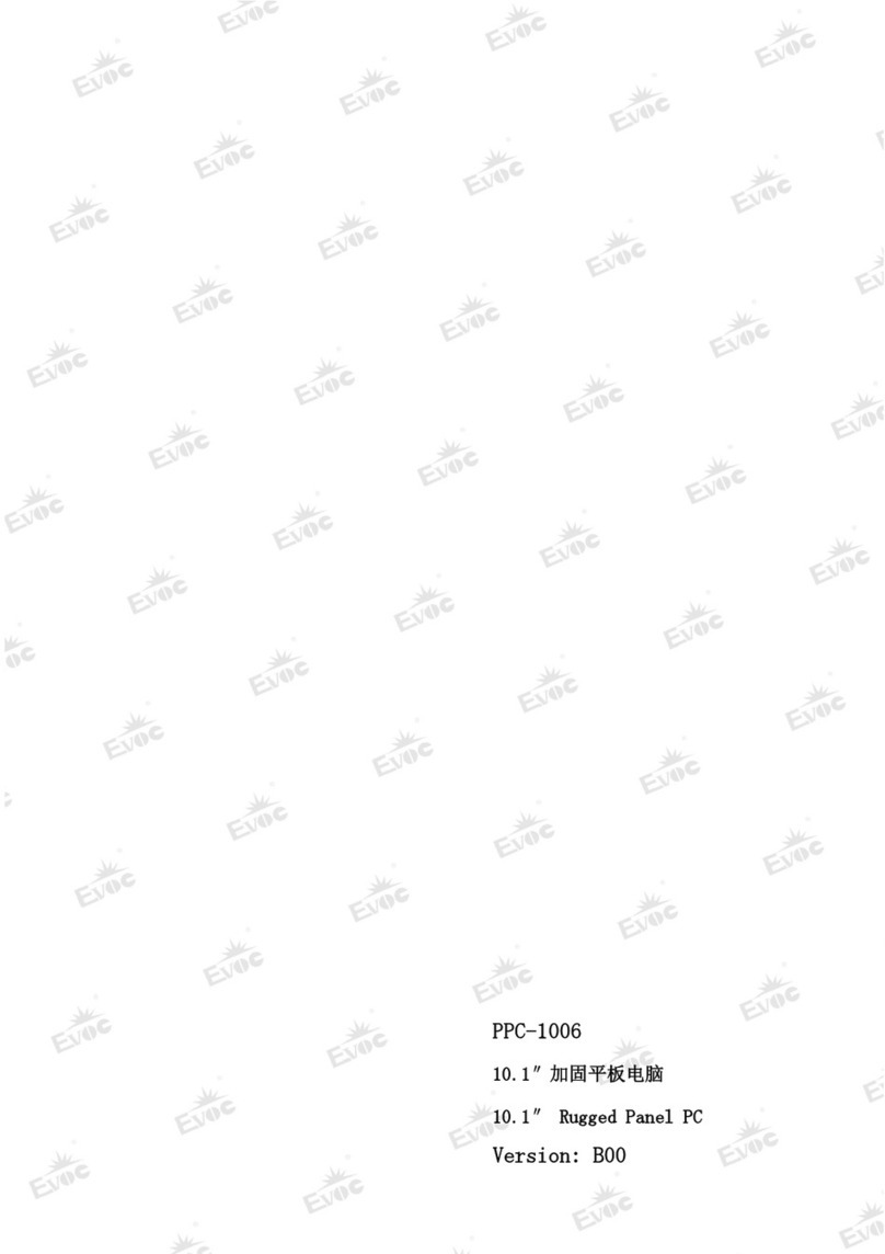 EVOC PPC-1006 User manual