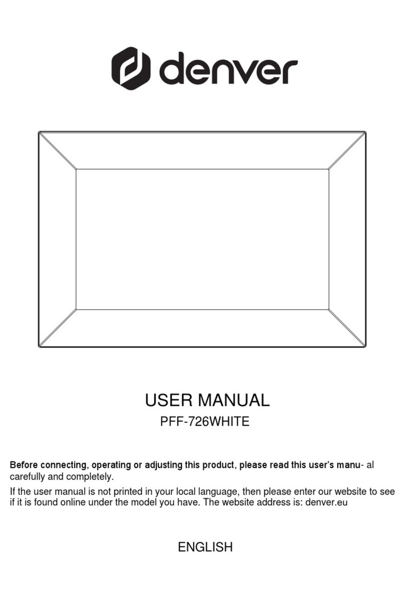 Denver PFF-726WHITE User manual