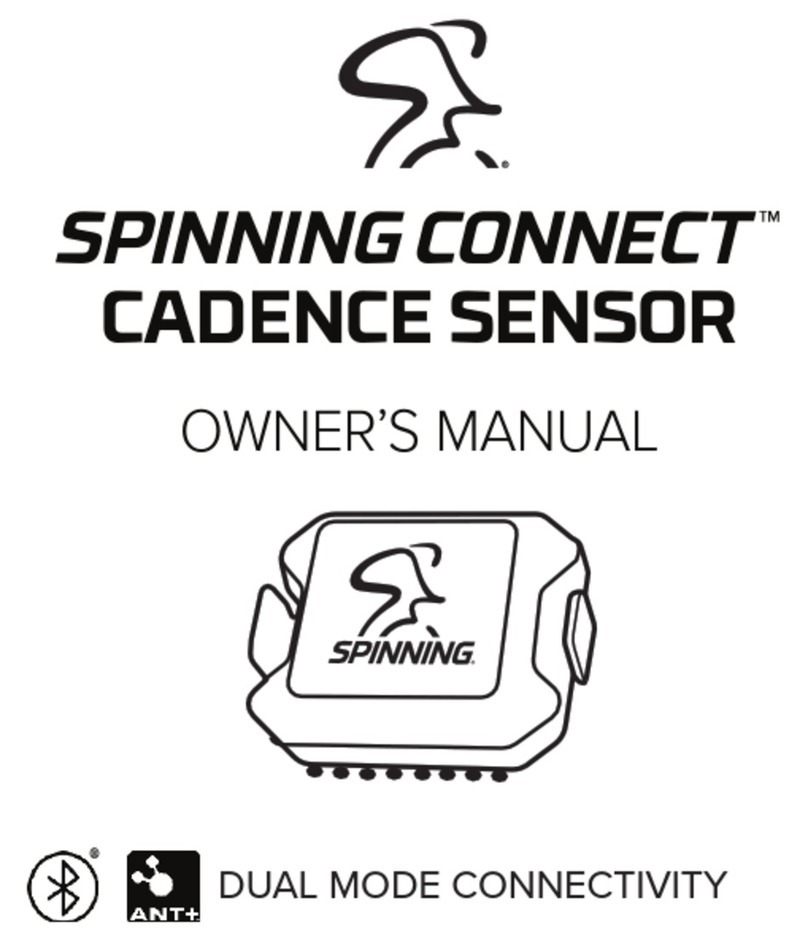 Mad Dogg Athletics Spinning Connect owner's manual