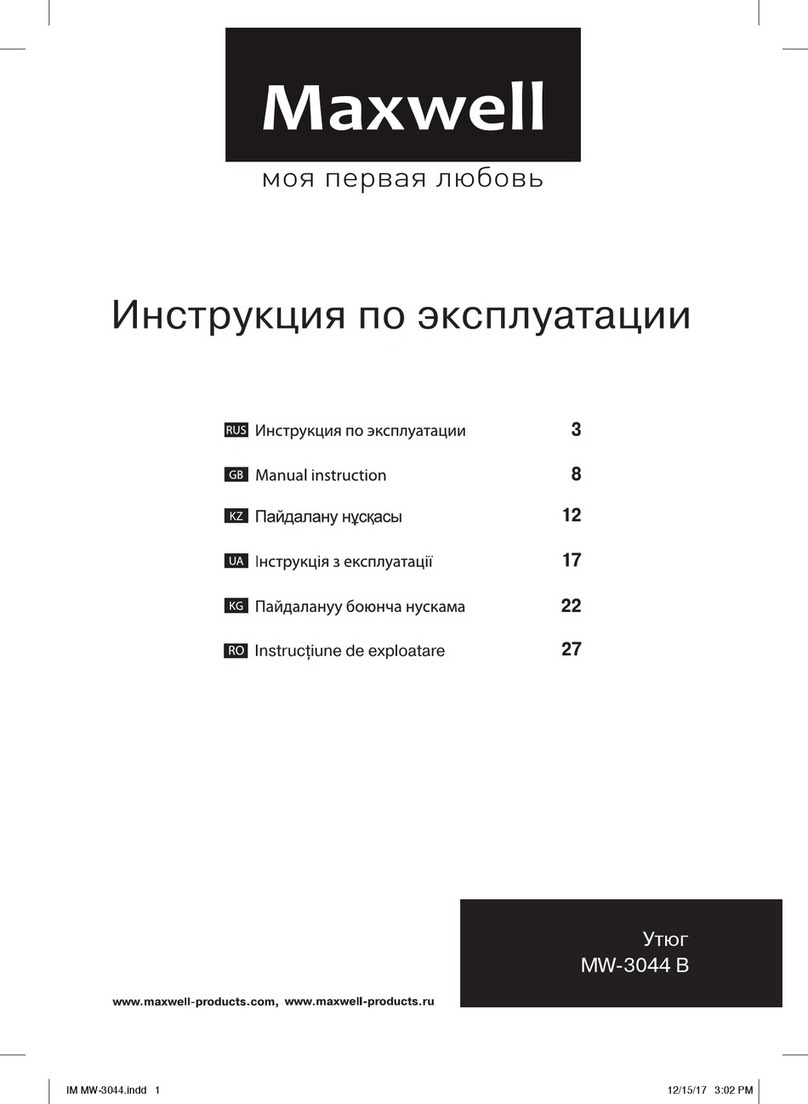 Maxwell MW-3044 B User manual