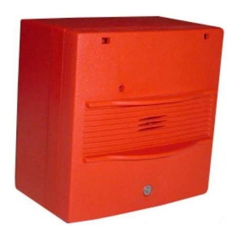 Fike Twinflex Soundpoint 313-0021 Installation and maintenance instructions
