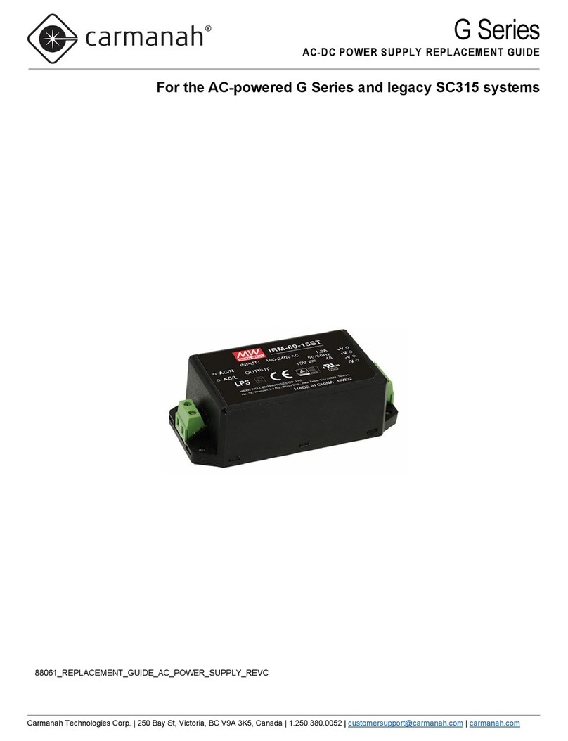 Carmanah G Series Guide