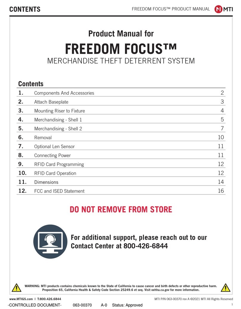 M-TI FREEDOM FOCUS User manual
