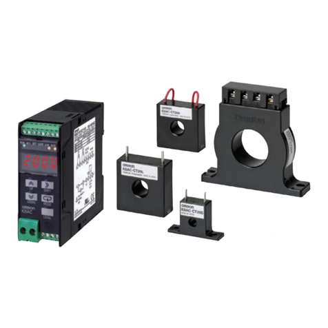 Omron K8AC-H Series User manual
