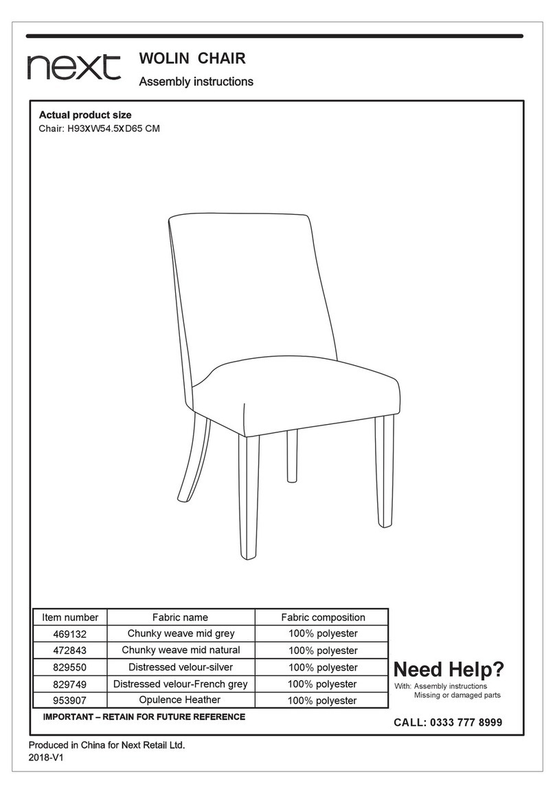Next WOLIN 469132 User manual