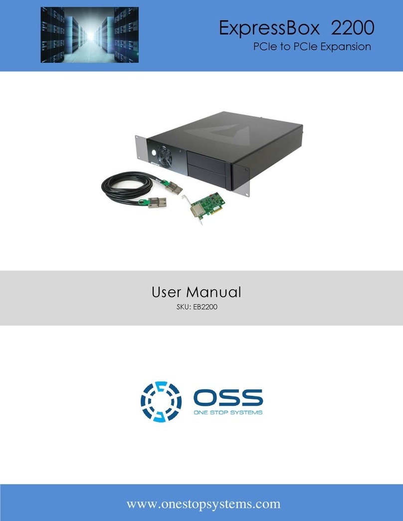 OSS ExpressBox 2200 User manual