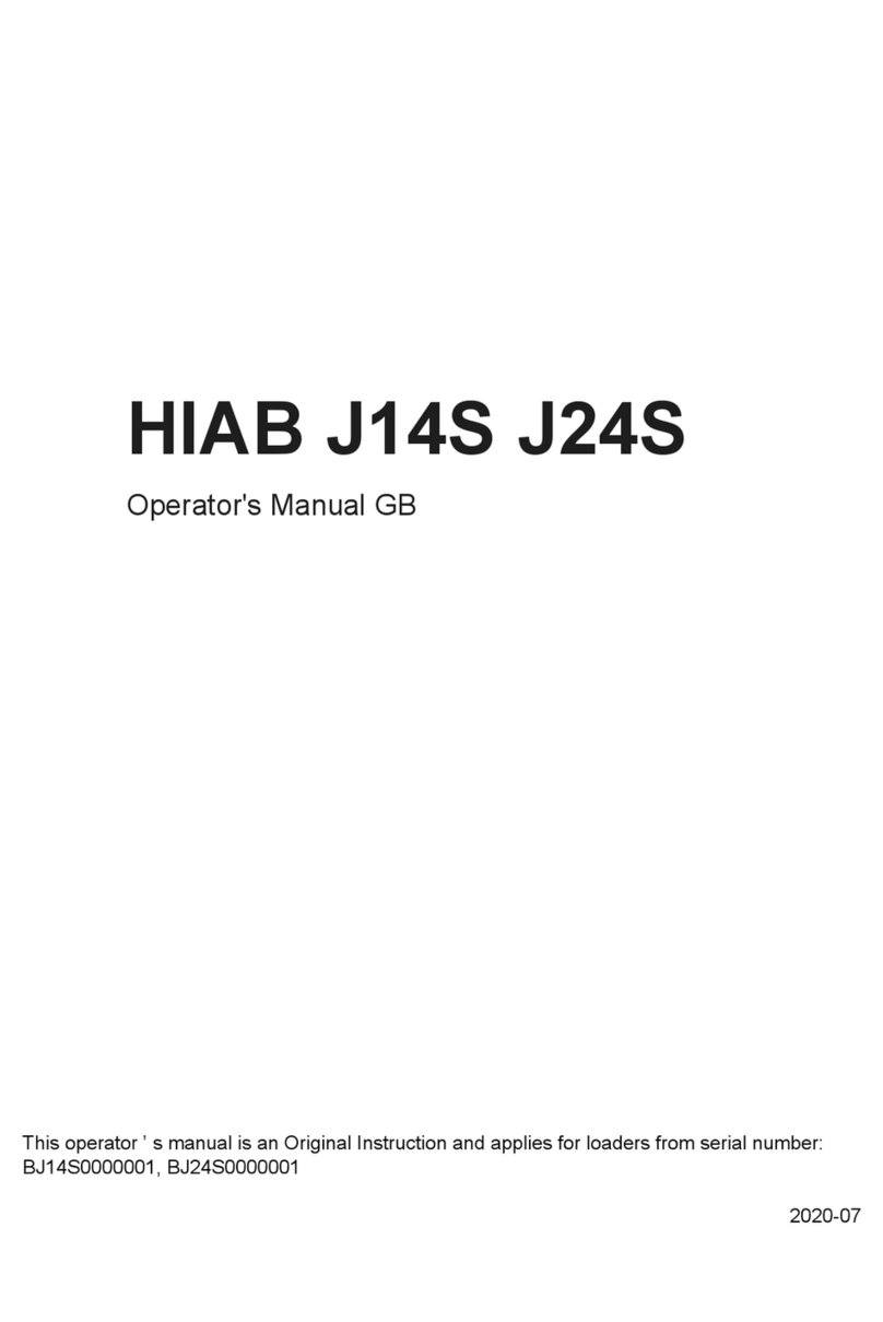 HIAB J14S User manual