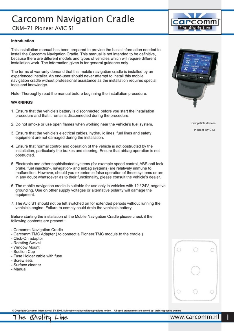 Carcomm CNM-71 User manual
