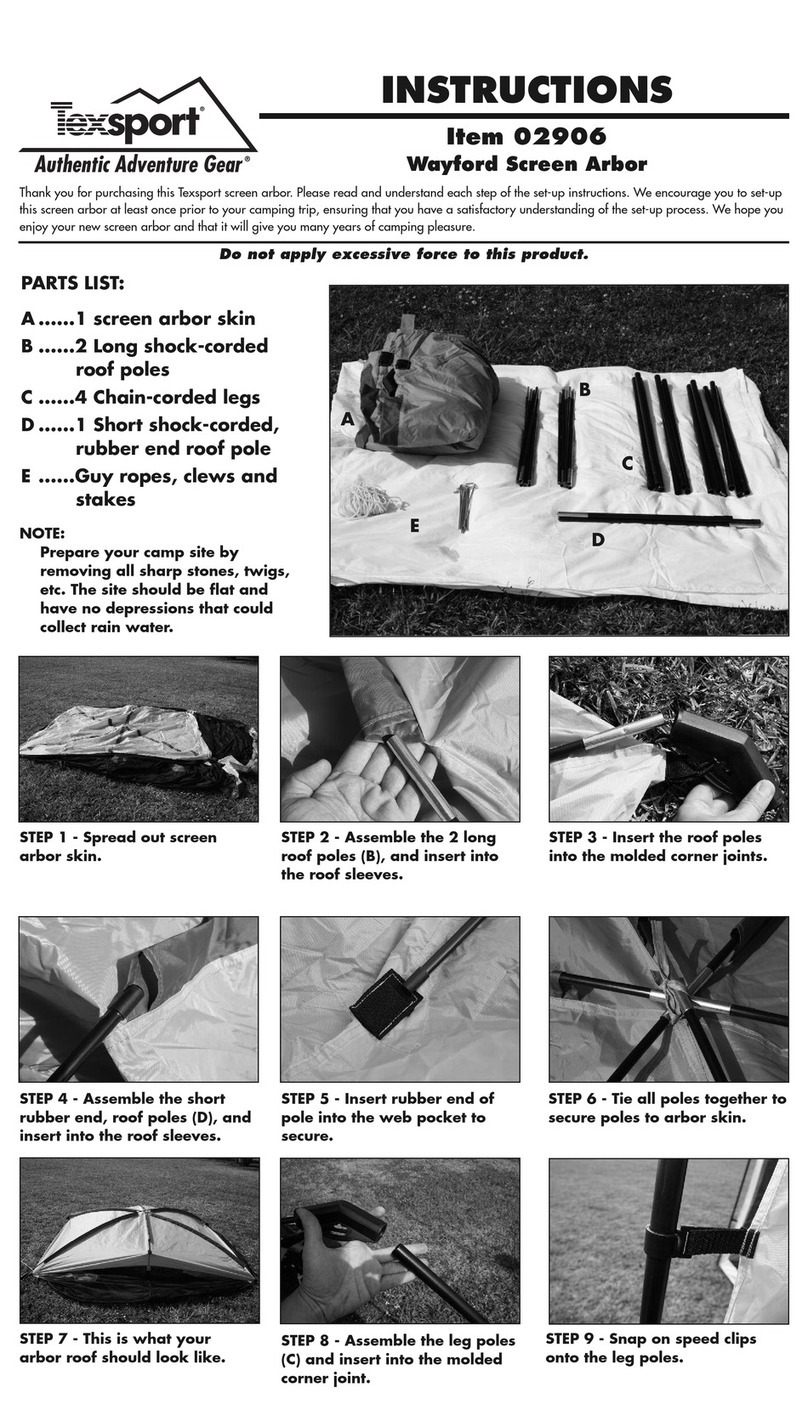 Texsport 02906 instructions