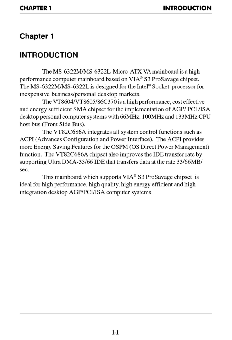 MSI MS-6322M manual