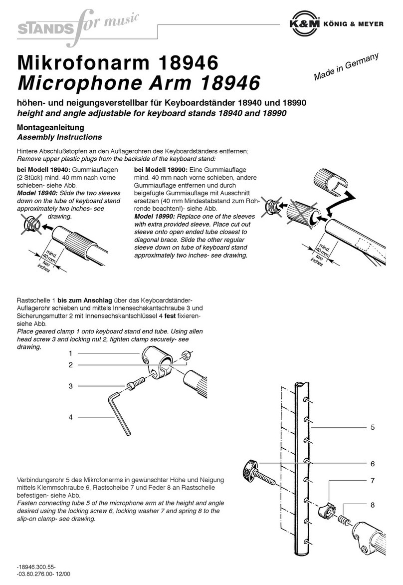K&M 18946 Assembly instructions