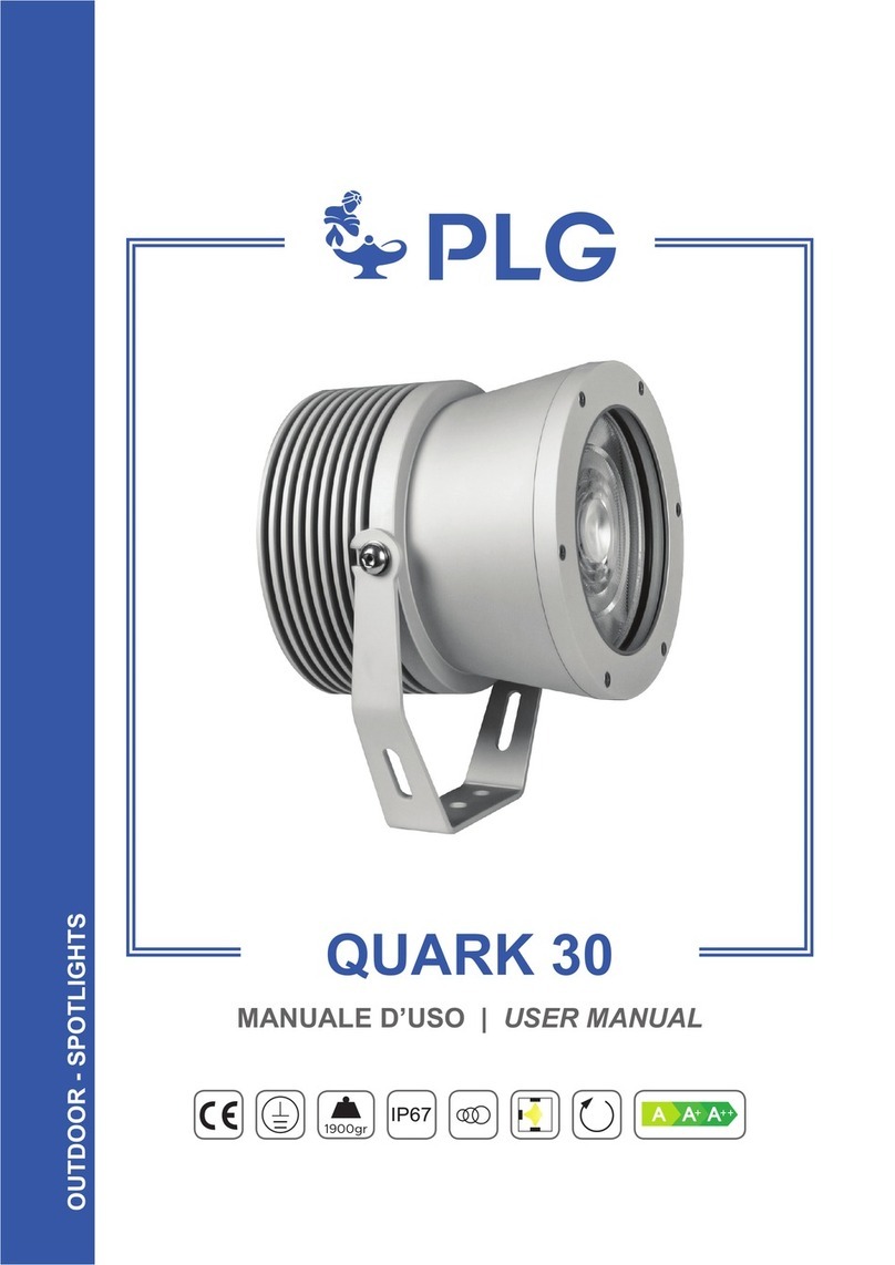PLG QUARK 30 User manual